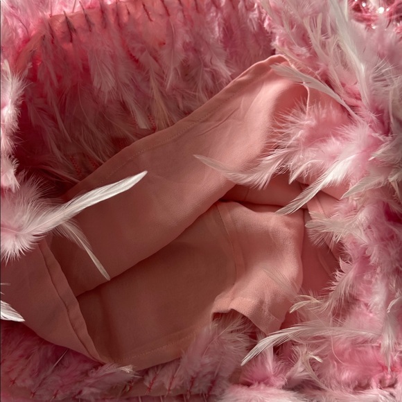 NADINE MERABI LOTTIE Pink Fringe Dress - Picture 14 of 15